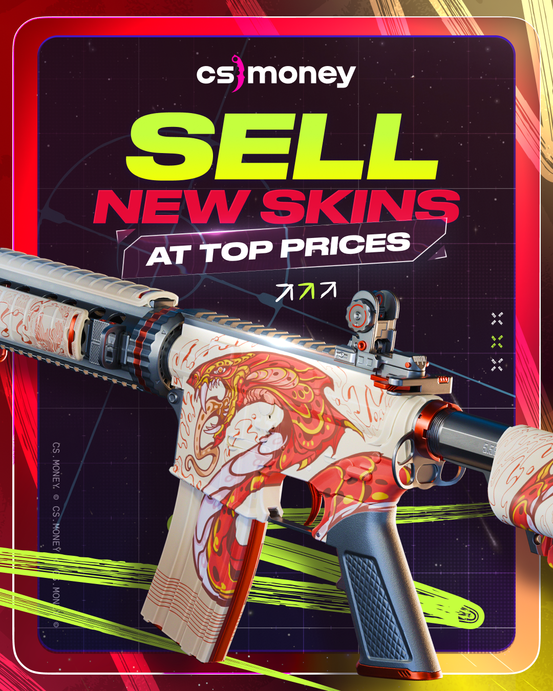 Cs.money CS:GO Trading Bot Facebook ad