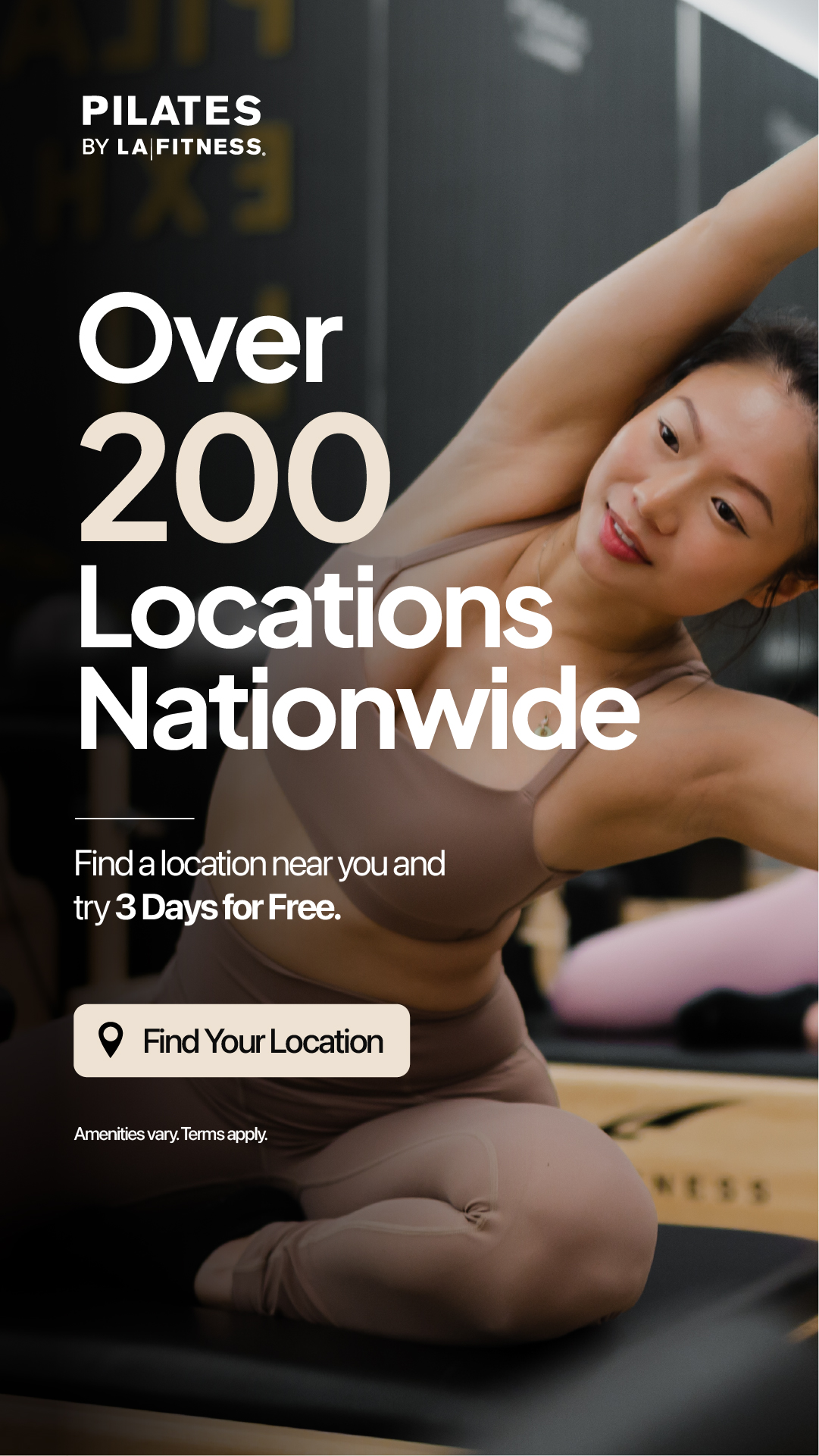 LA Fitness Facebook ad