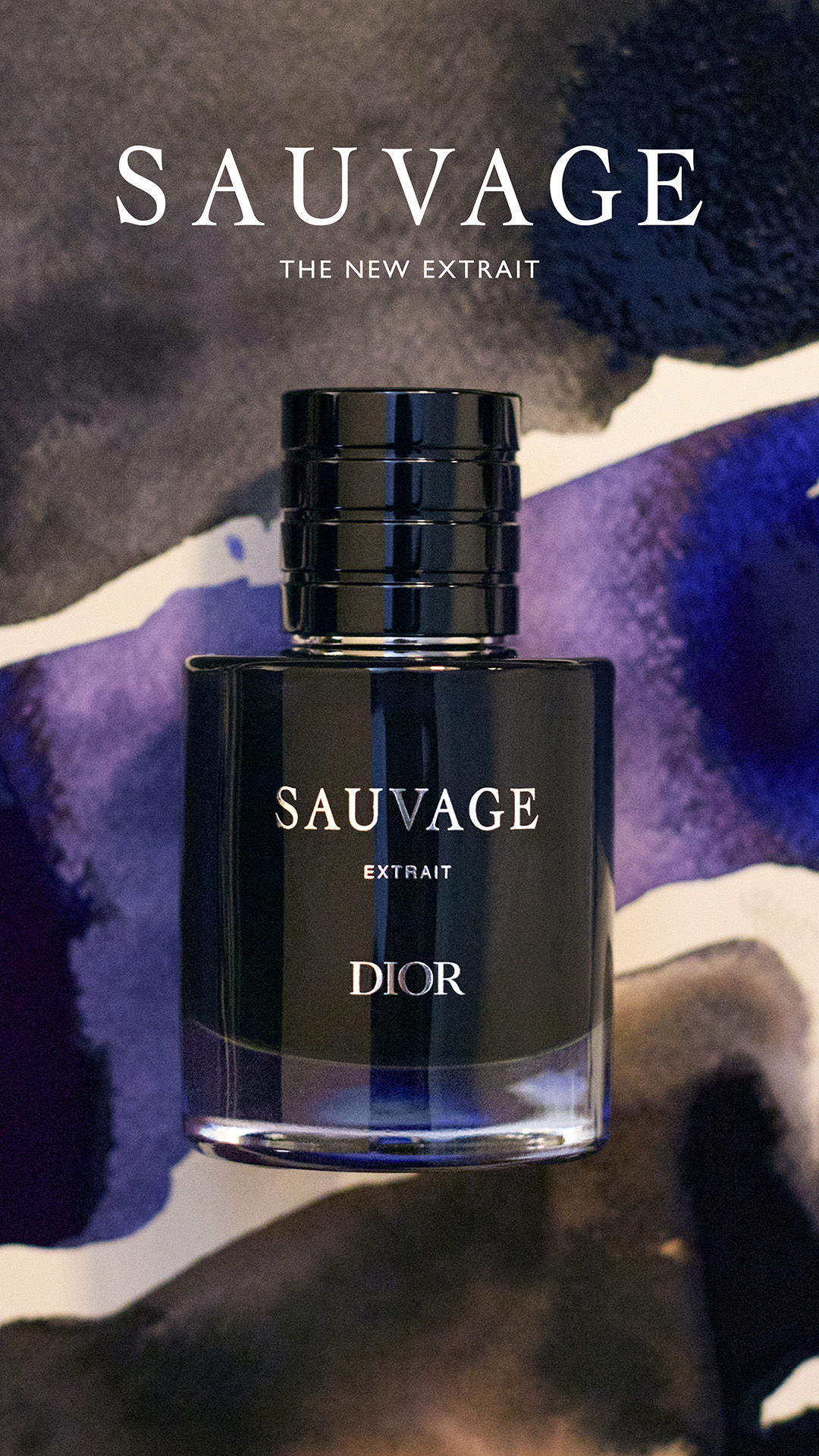 Dior Facebook ad: Sauvage Extrait: Dior's 1st extrait de parfum for men