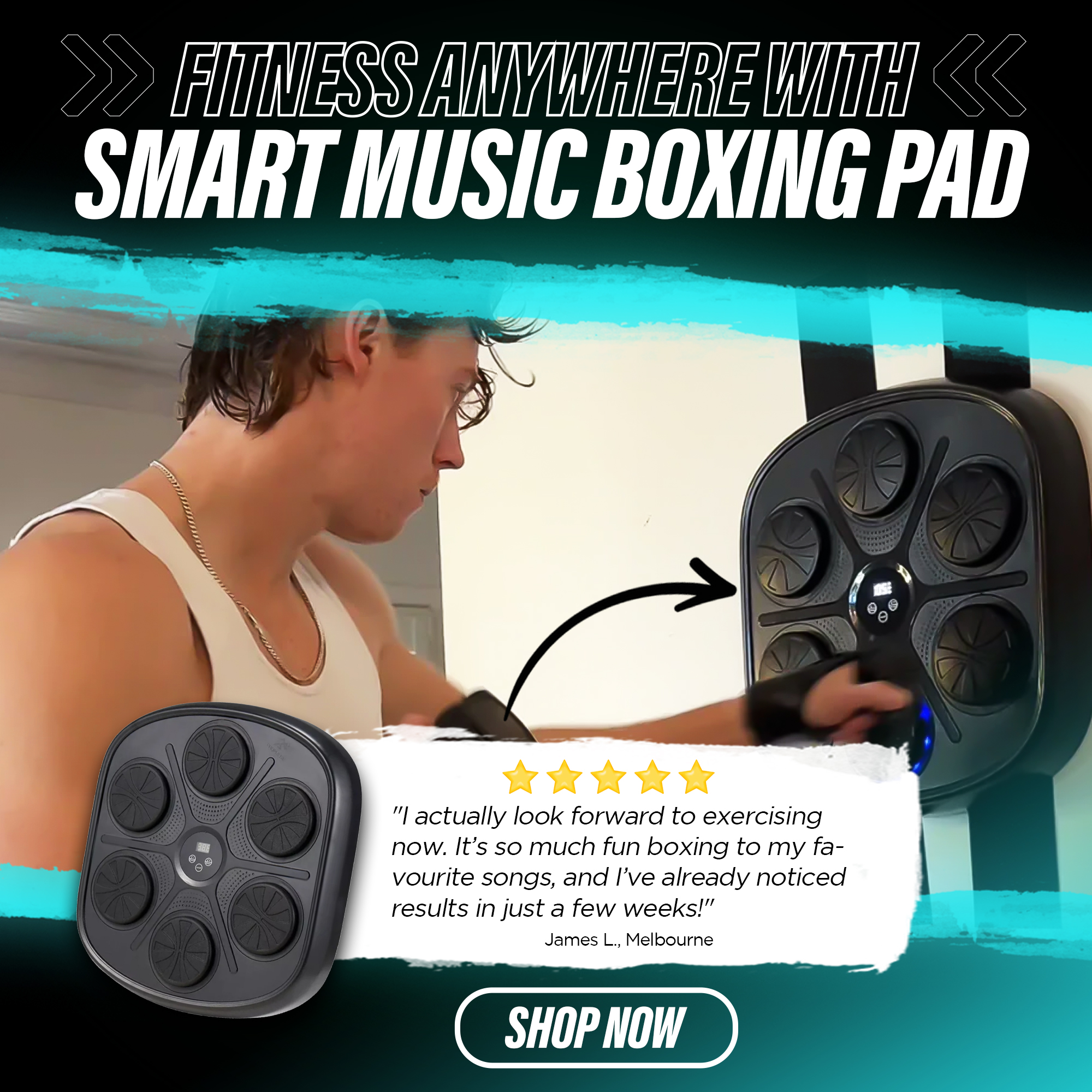Essentials For Australians Facebook ad: Grab Aussies Favourite Home Workout Pad | FREE Delivery