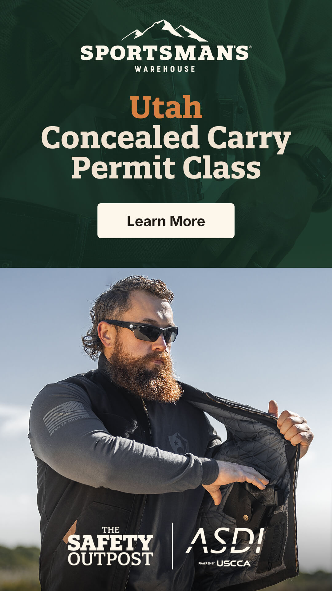 Armed Self Defense Institute Facebook ad