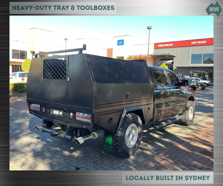 MW Toolboxes, Canopies, Servicebodies and Alloy Trays Facebook ad