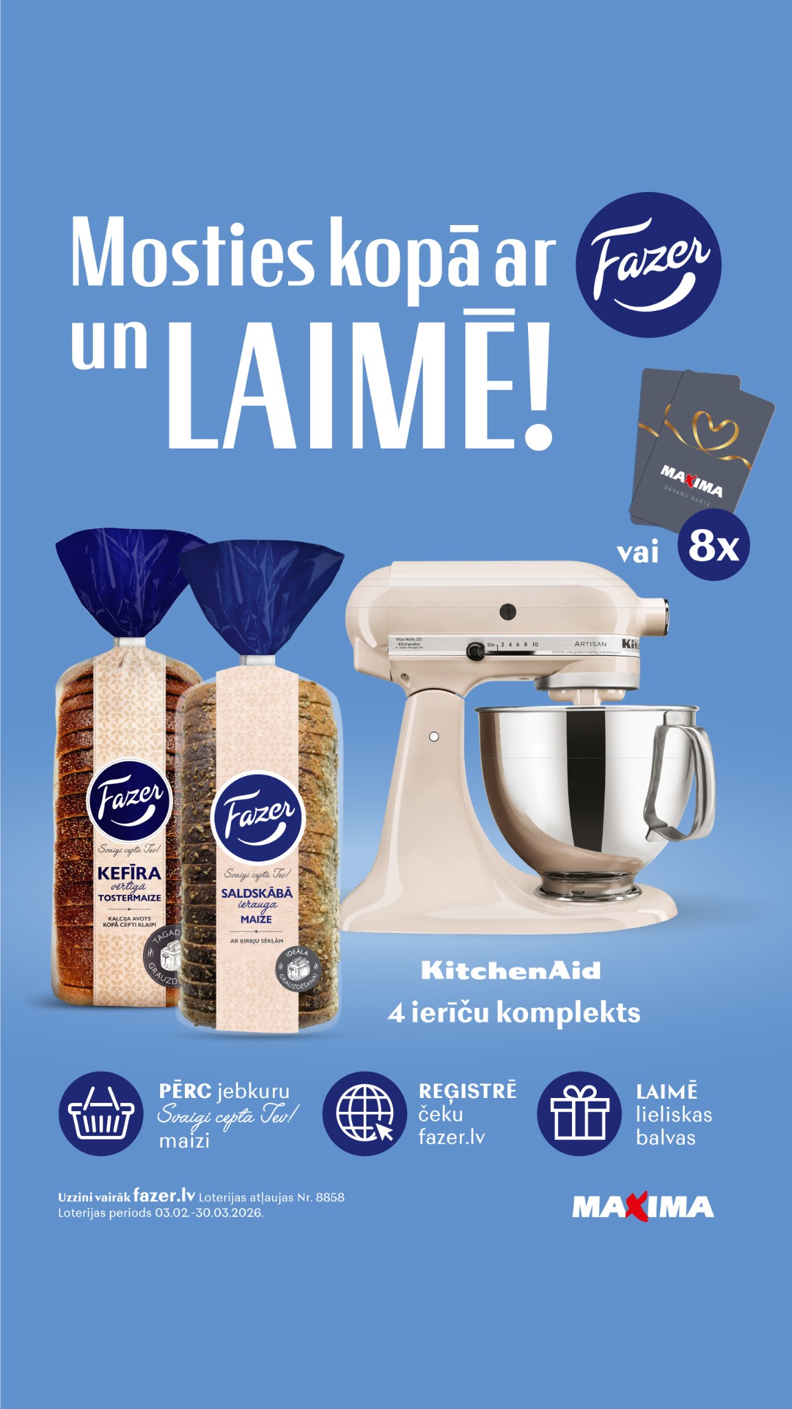 Fazer Latvija Facebook ad