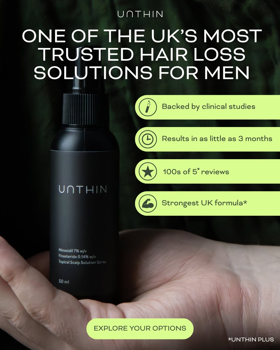 Unthinhair Facebook ad