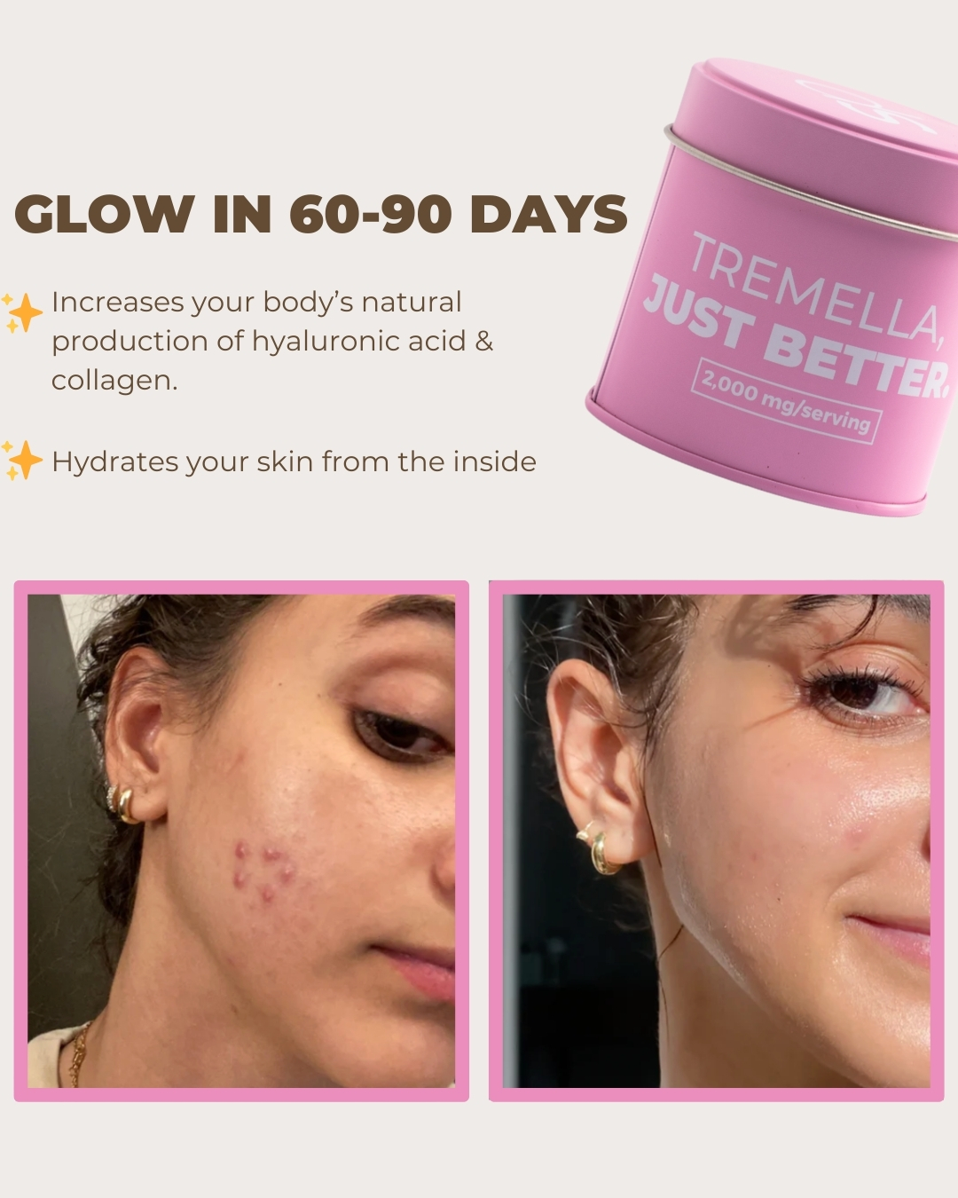 Super powders Facebook ad