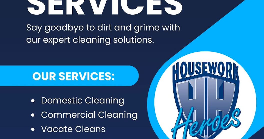 Housework Heroes South West Facebook ad