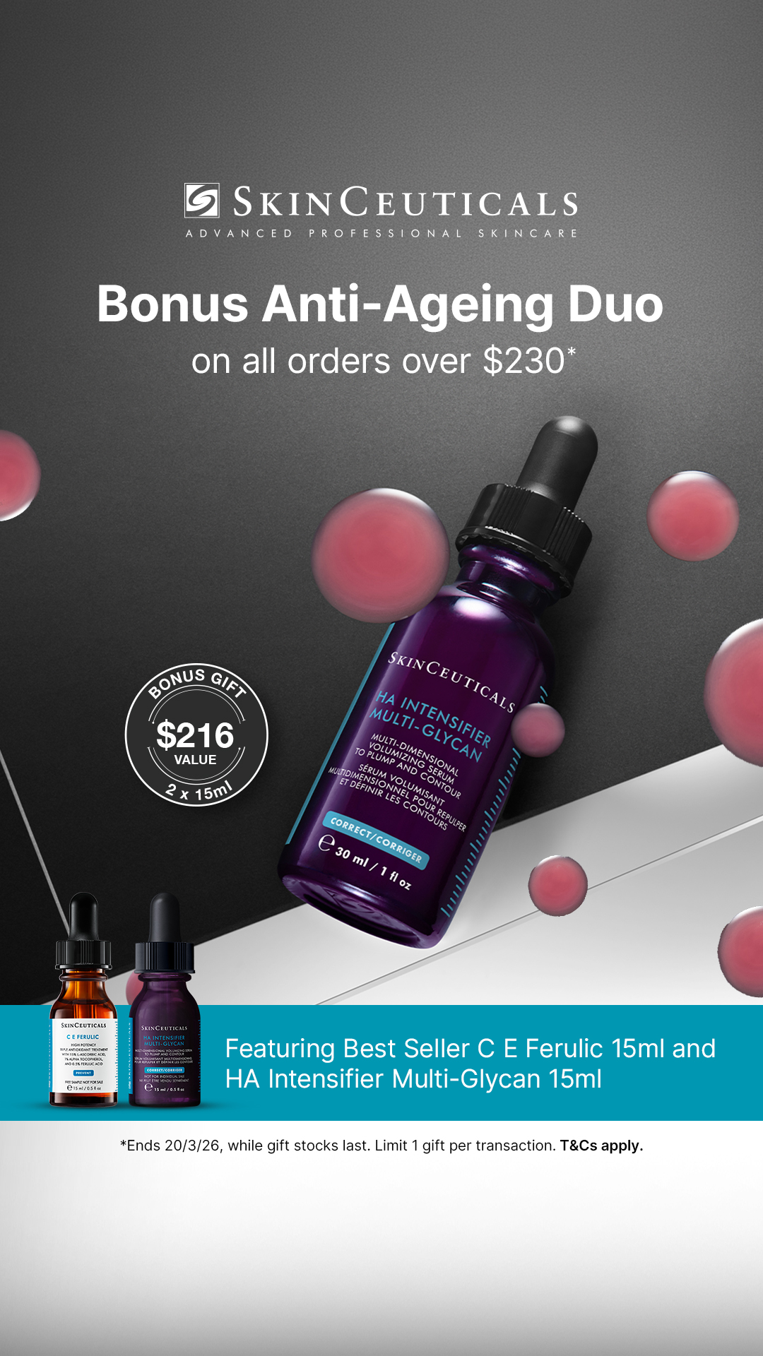 SkinCeuticals Facebook ad