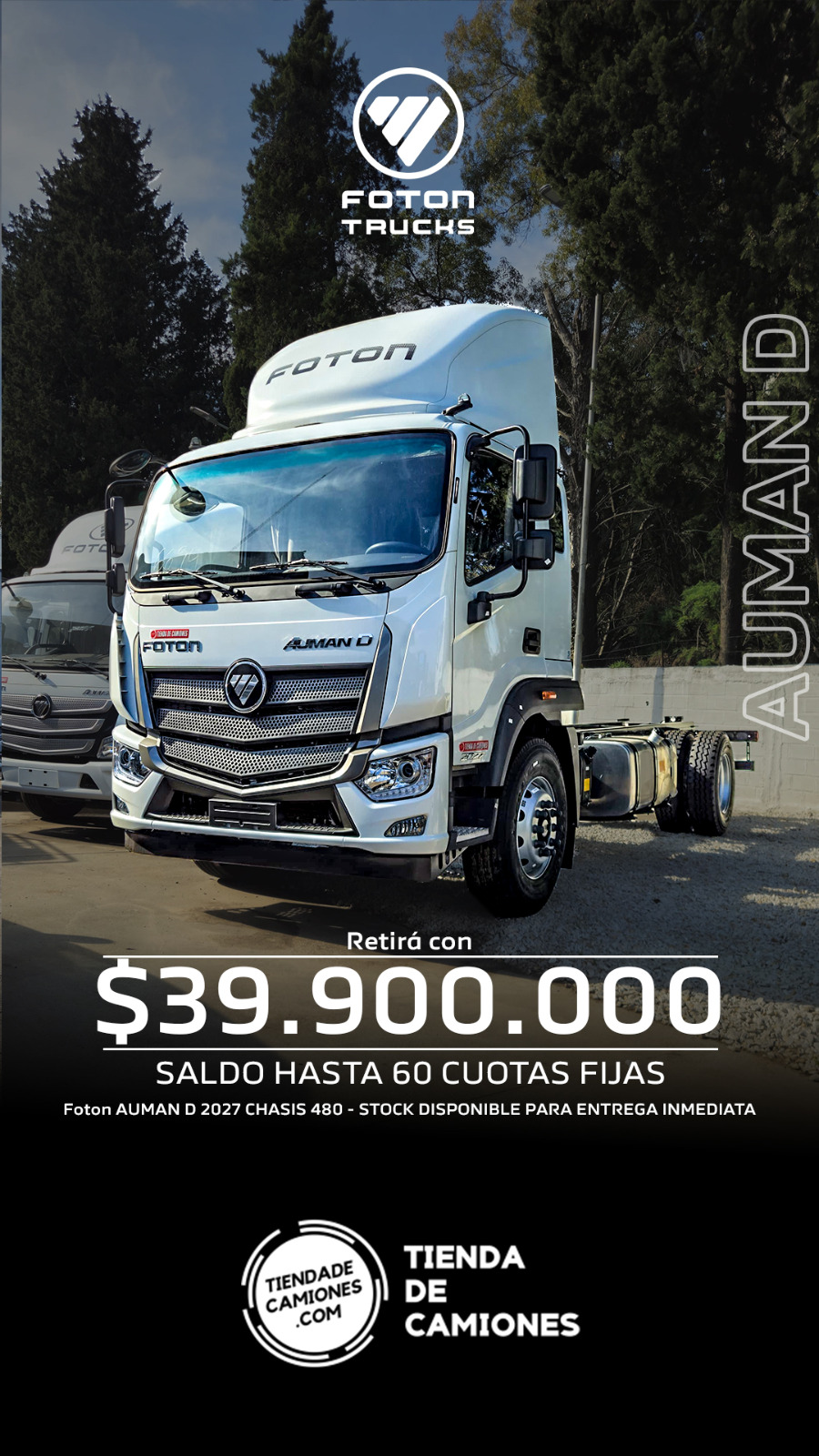 Tiendadecamiones Facebook ad: Concesionario Foton Oficial