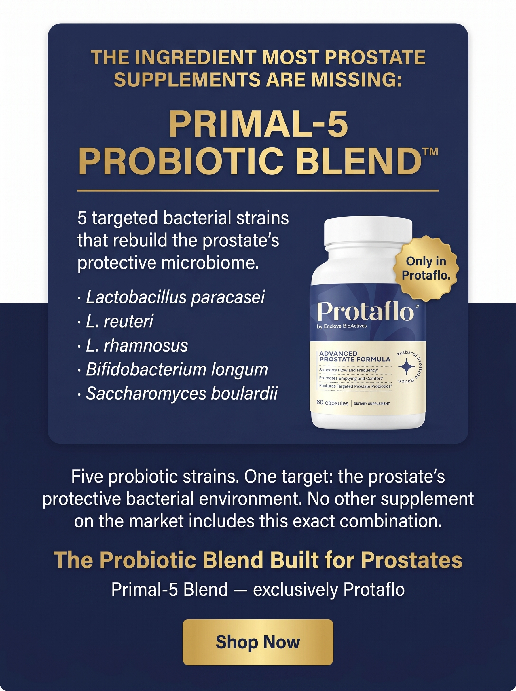 Protaflo Facebook ad