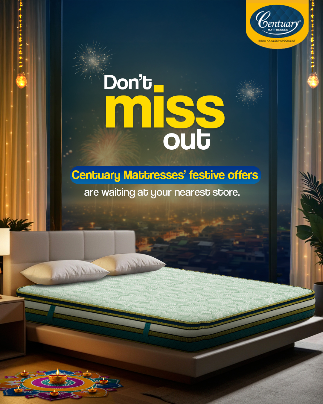 Centuary Mattress Facebook ad
