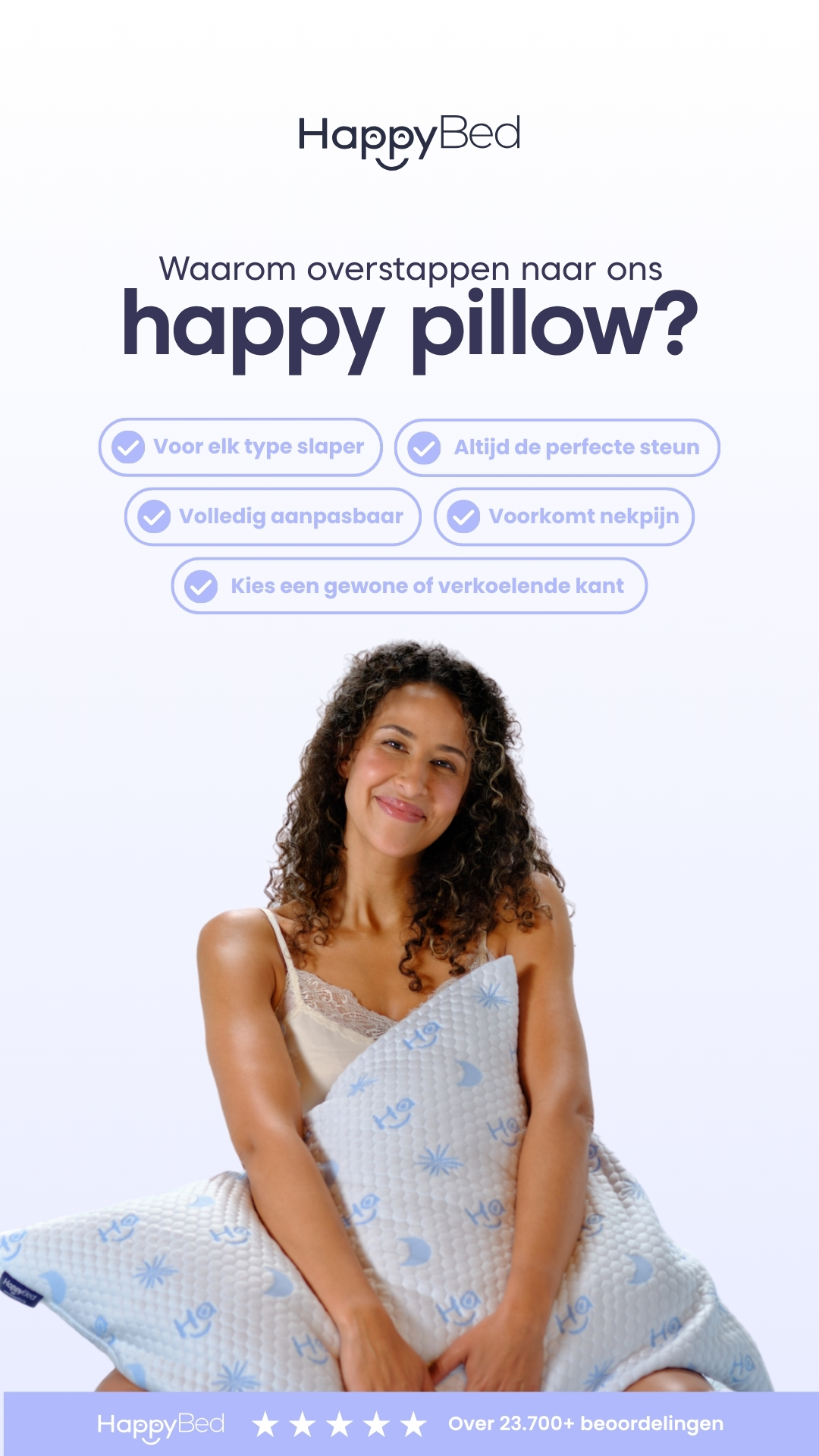 HappyBed Facebook ad