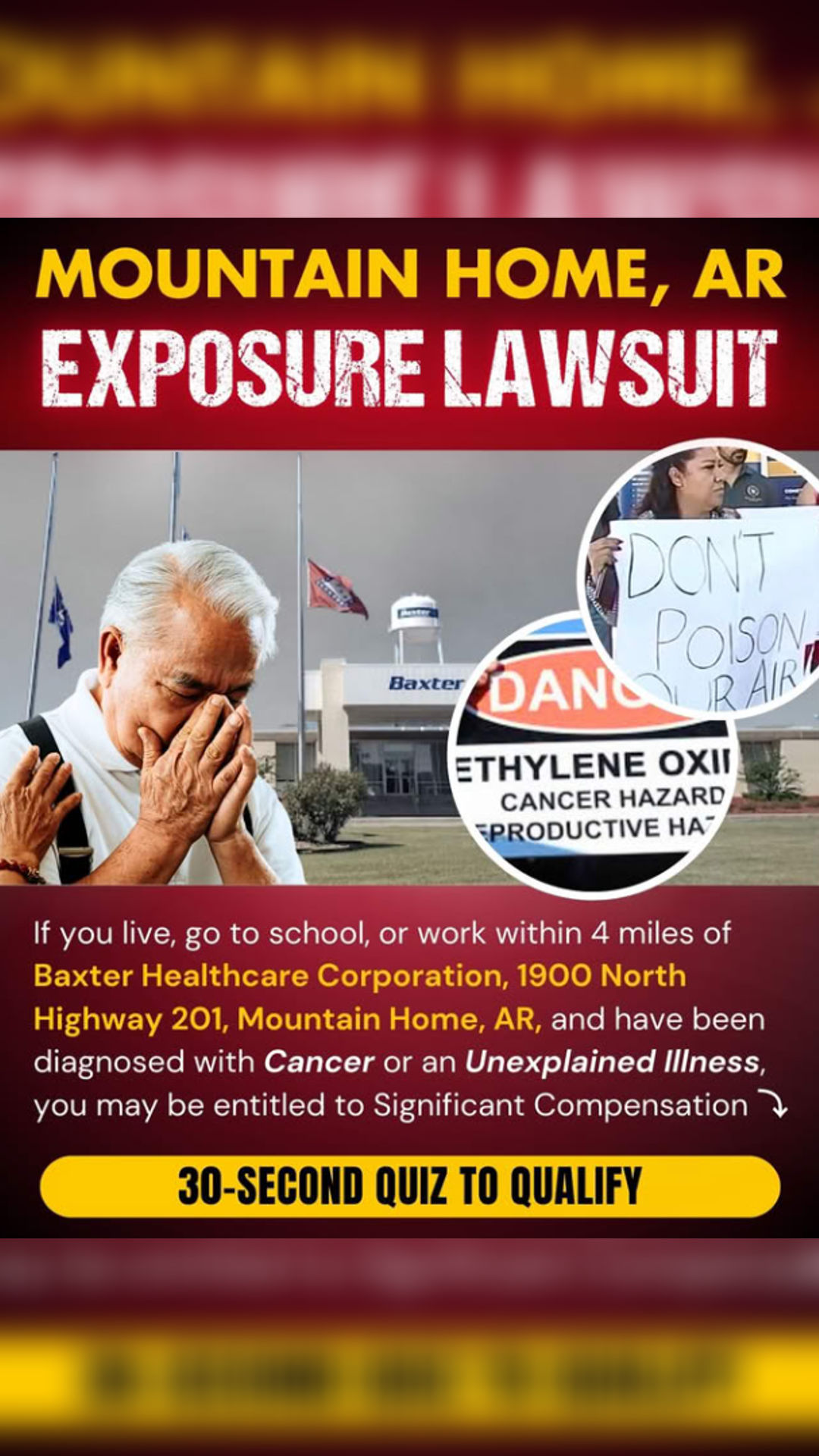 ETO Exposure Help Facebook ad from Feb 25, 2026