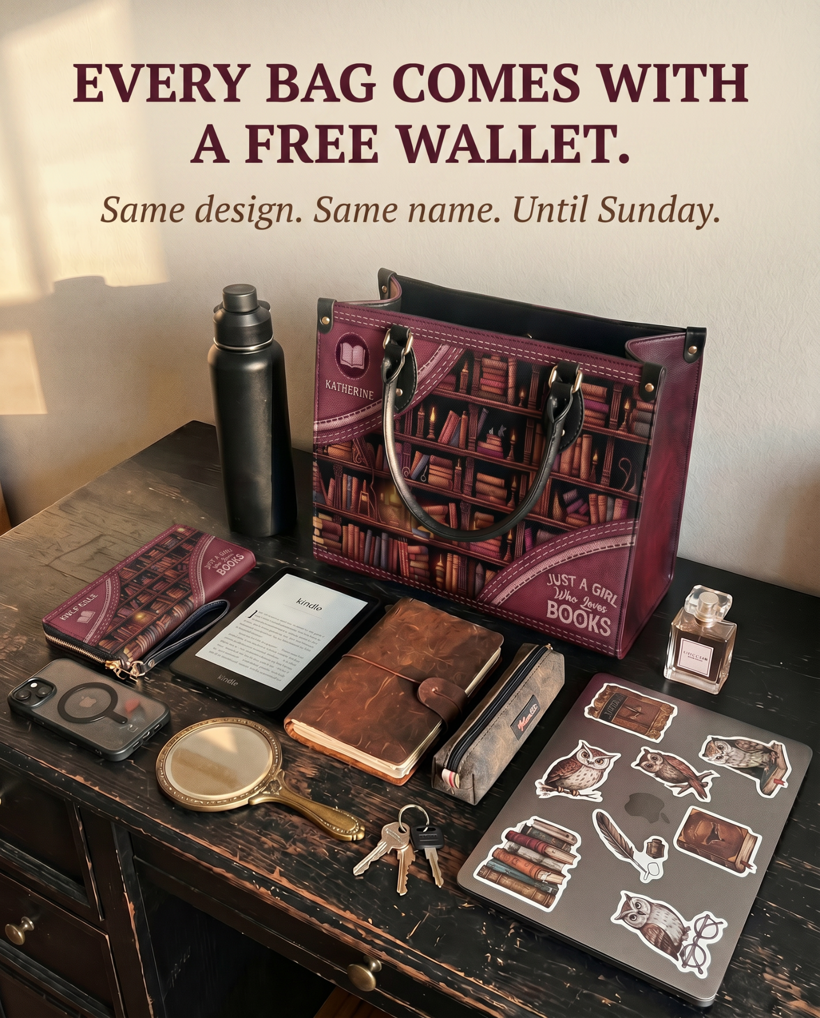 The Note Bags Facebook ad