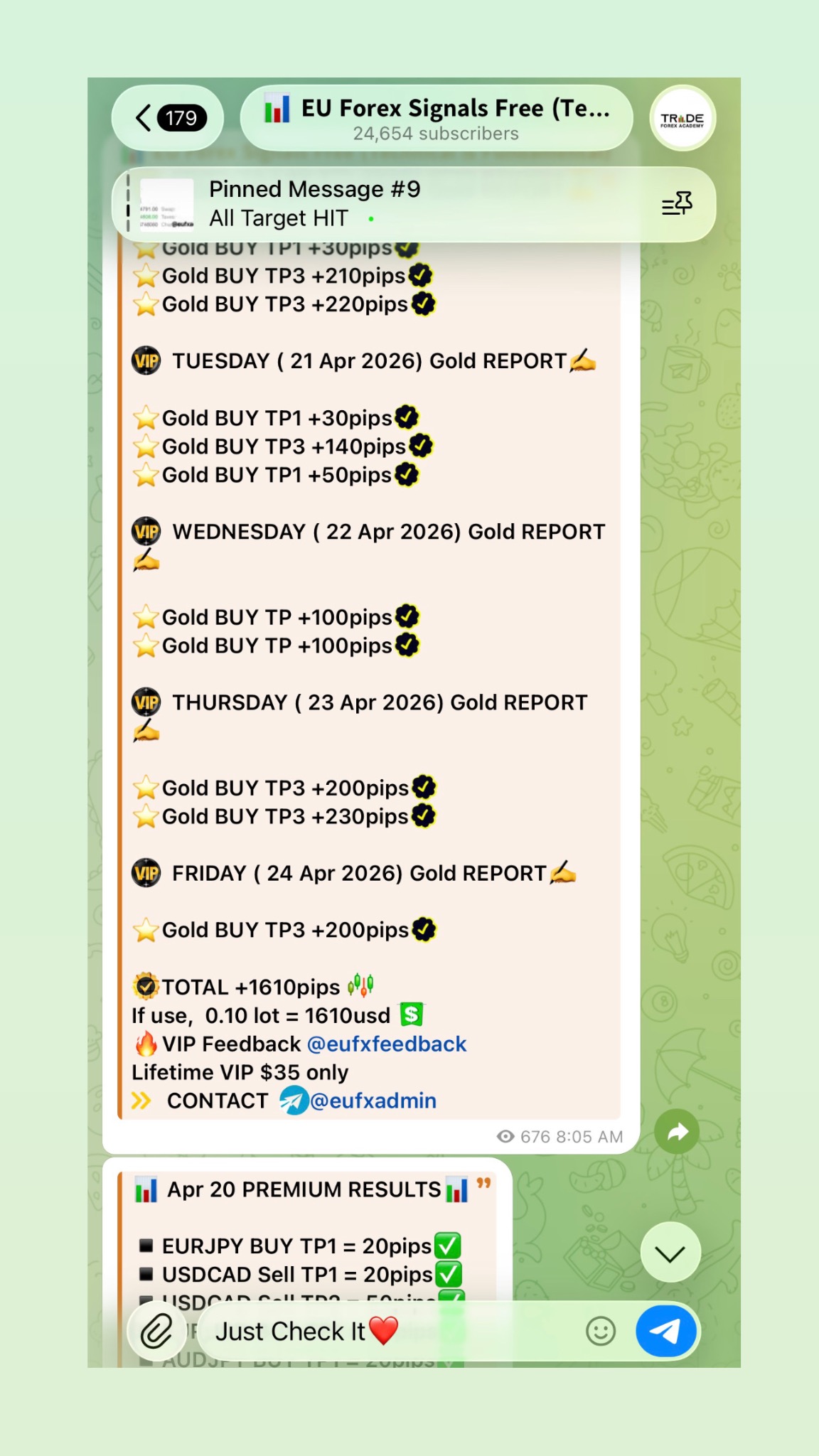 Forex Trade Facebook ad