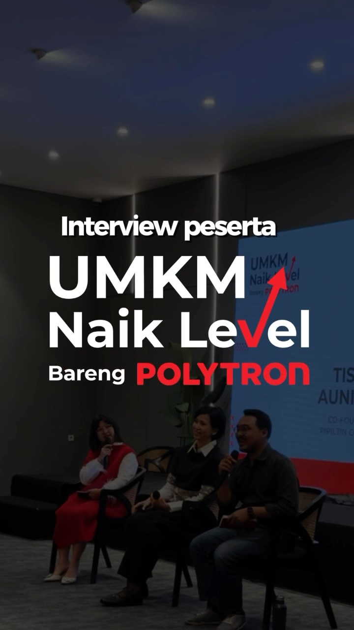 Polytron Homes Facebook ad: UMKM Naik Level Bareng Polytron, Bawa Insight yang…