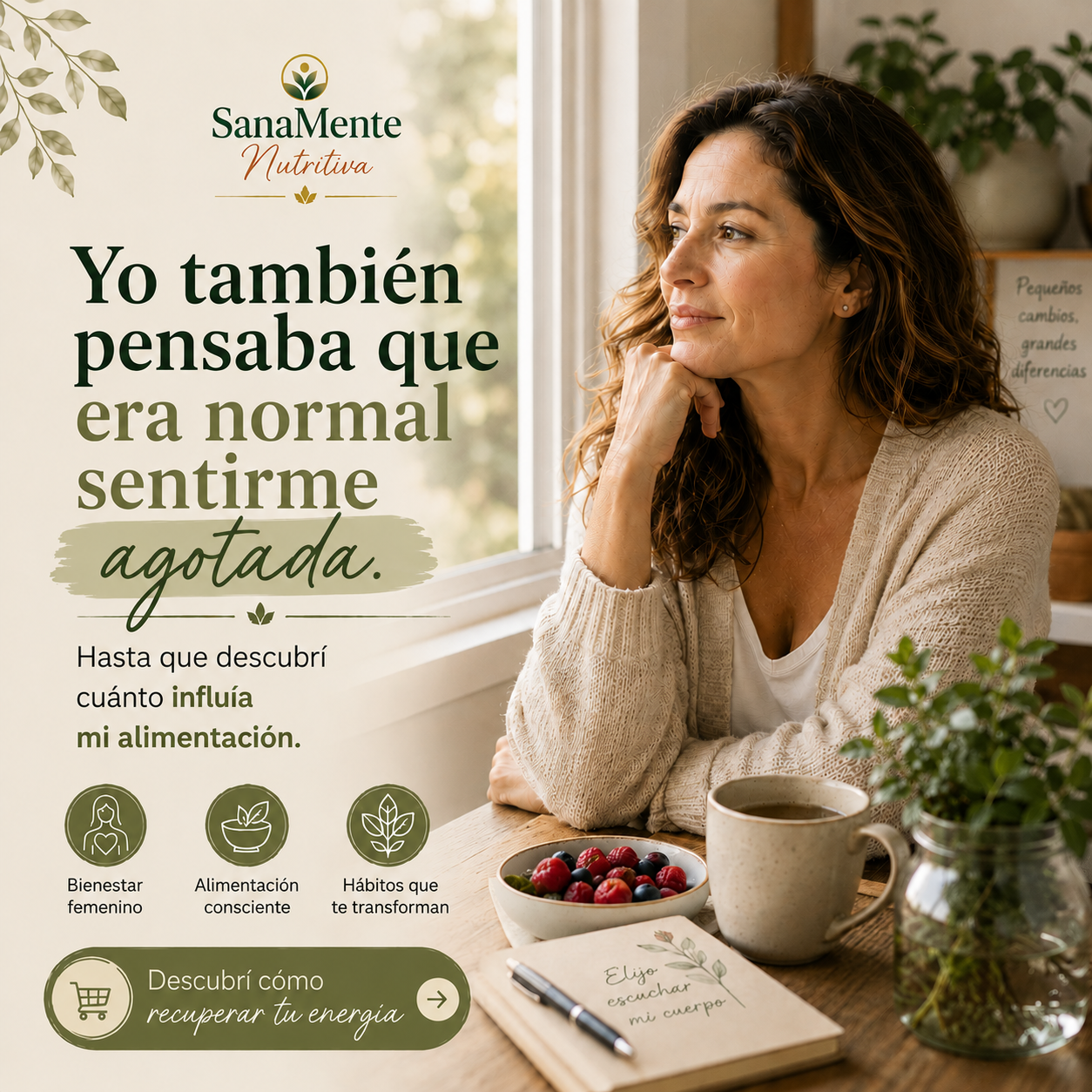 SanaMente Nutritiva Facebook ad from Jun 12, 2026