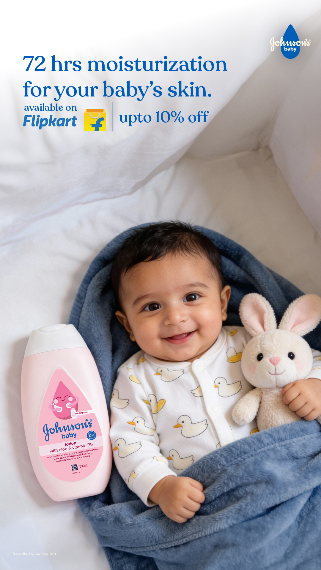 JOHNSON'S baby Facebook ad