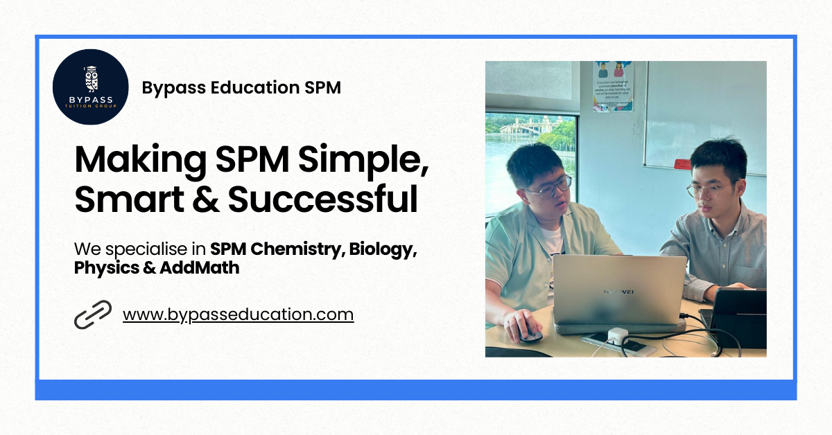 Bypass Online Science Education SPM Facebook ad