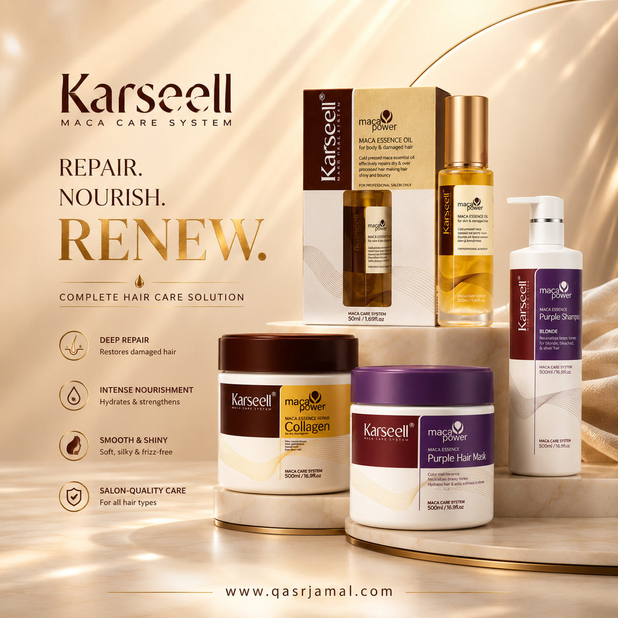 Qasr Jamal Beauty Store Facebook ad