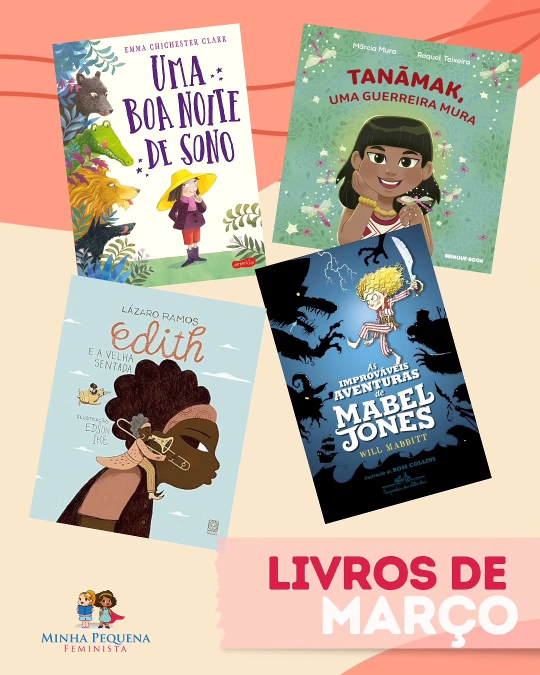 Minha Pequena Feminista Facebook ad: Março na Minha Pequena Feminista