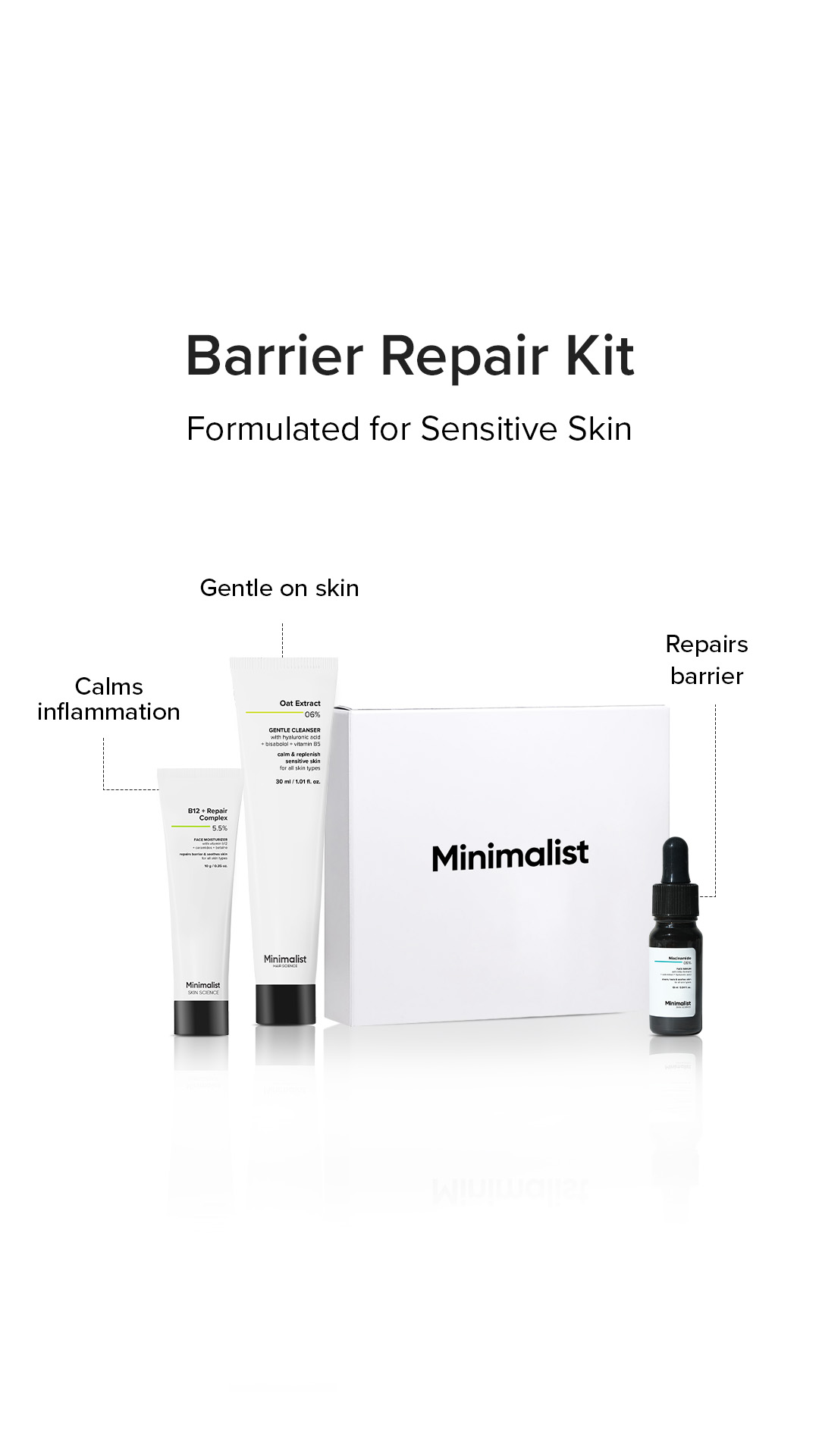Minimalistinc Facebook ad