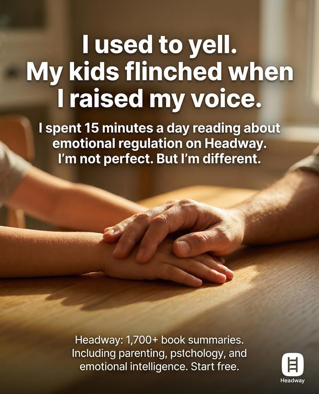Headway App Facebook ad