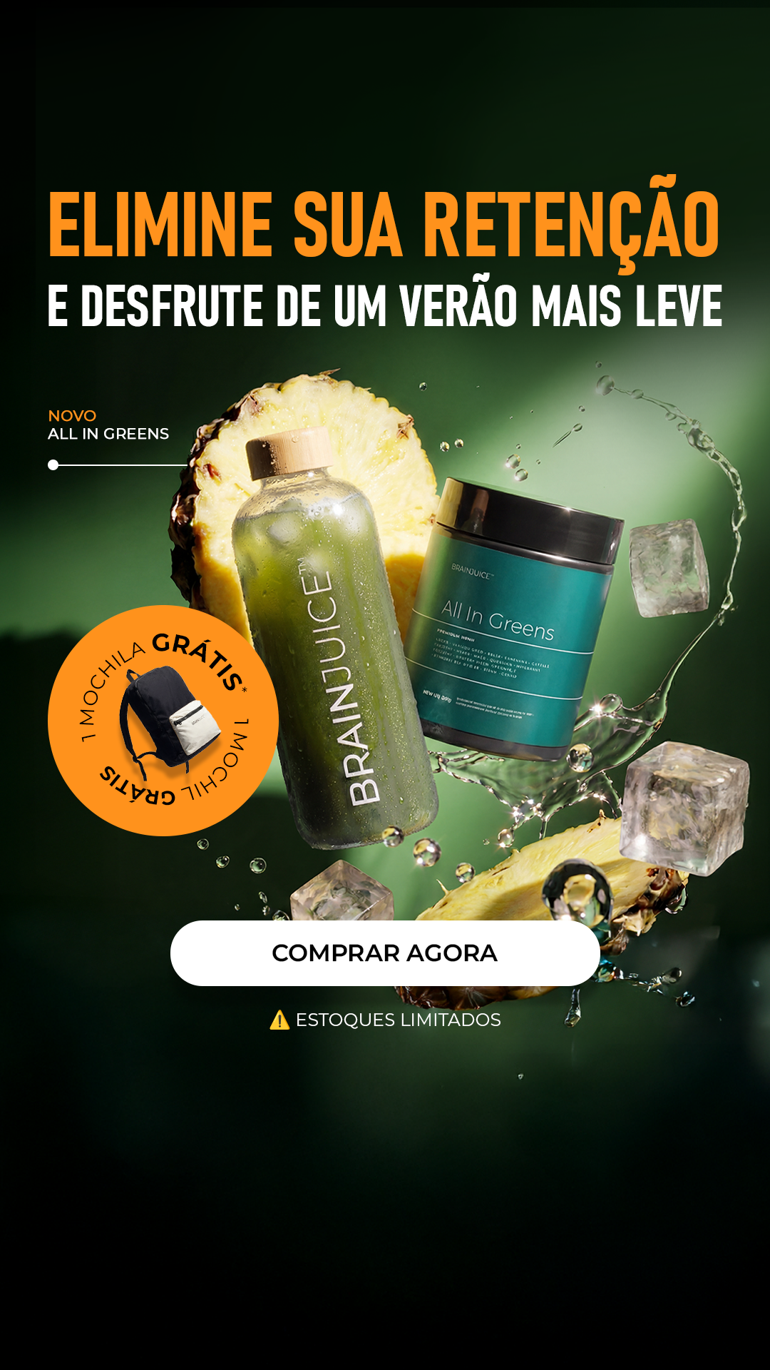 BrainJuice Facebook ad
