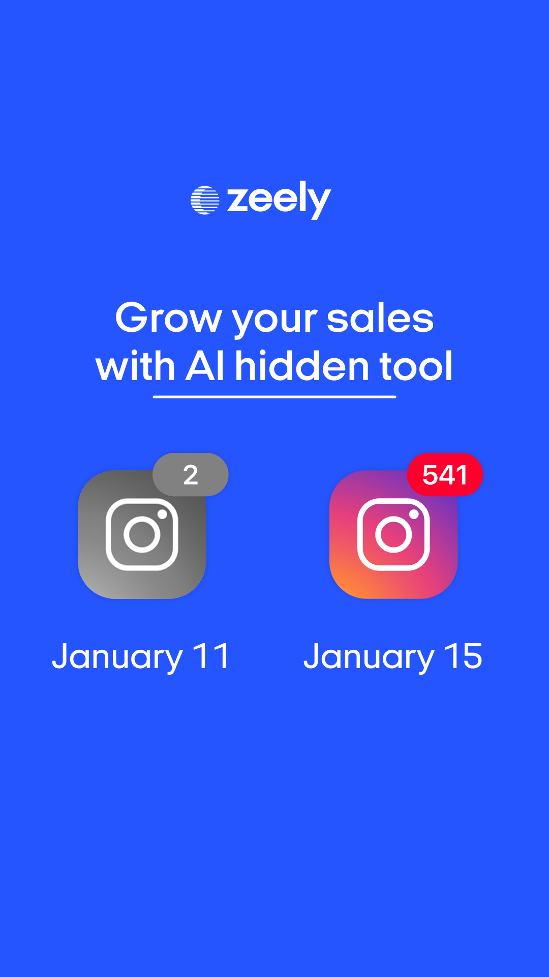 Zeely Facebook ad