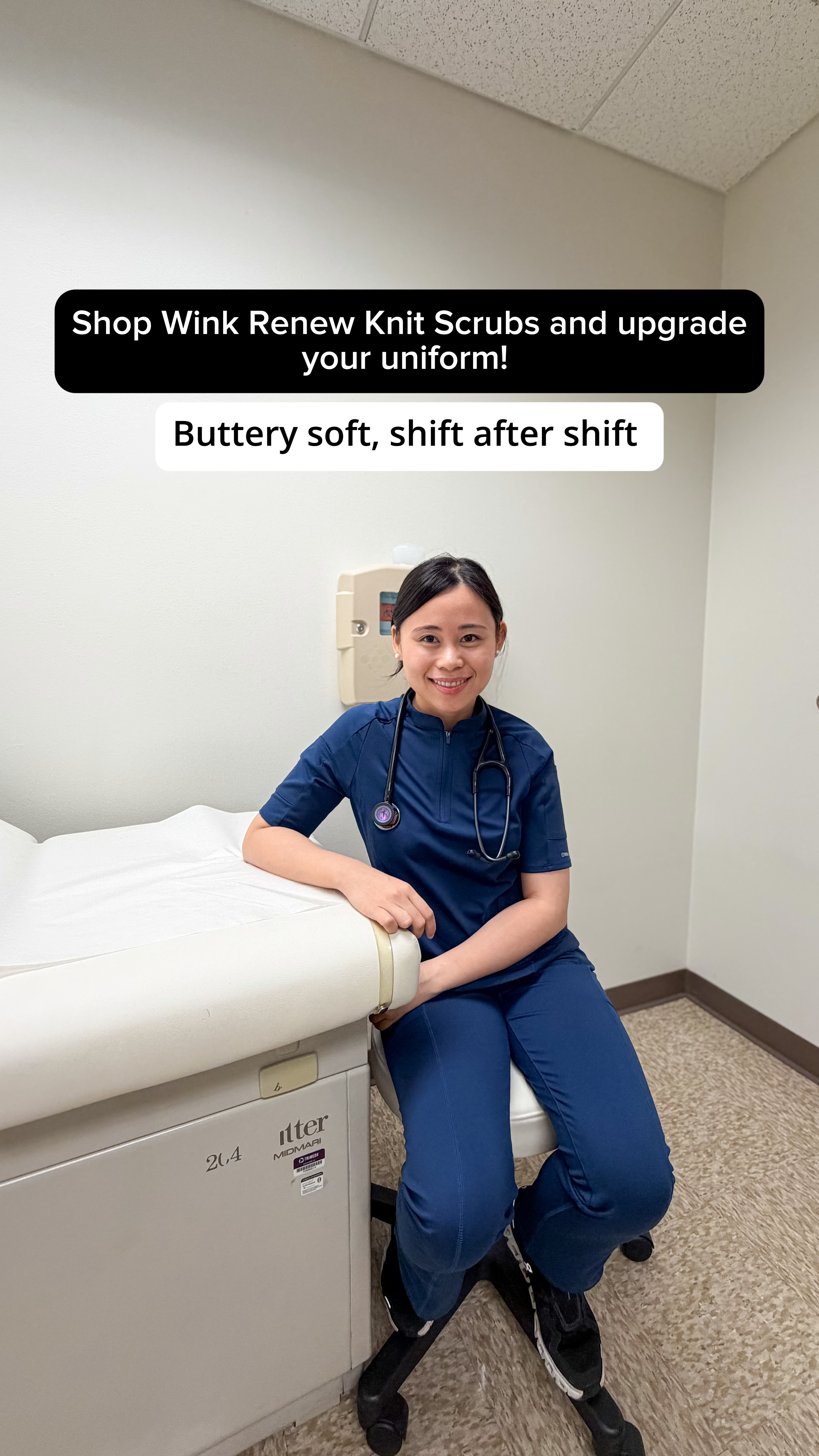 Wink Scrubs Facebook ad