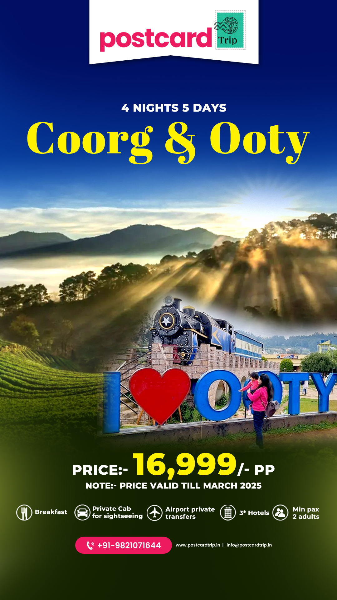 Postcard Trip Facebook ad from Apr 9, 2026