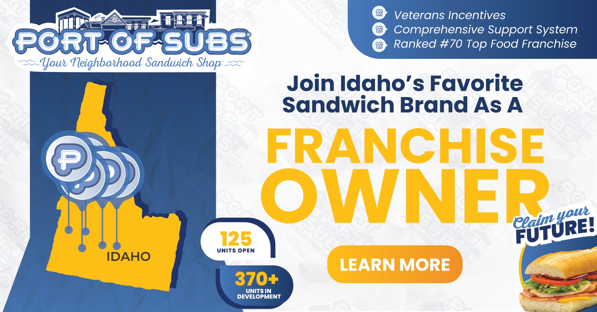 Port of Subs Facebook ad