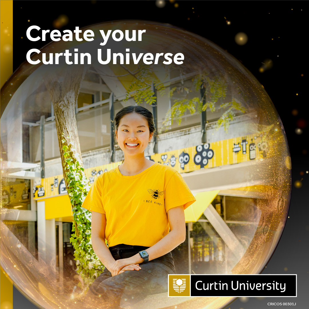 Curtin University Facebook ad