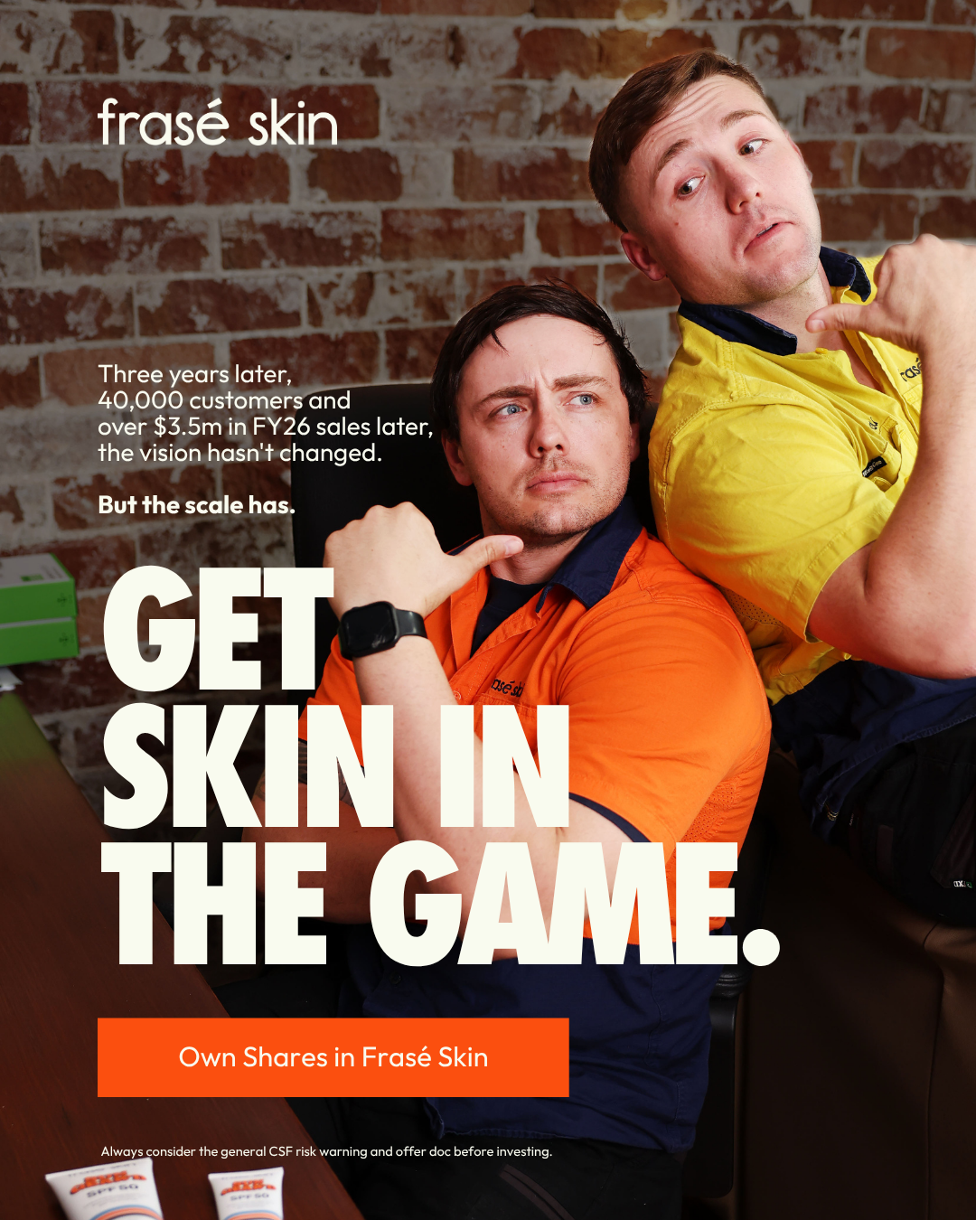 Frasé Skin Facebook ad