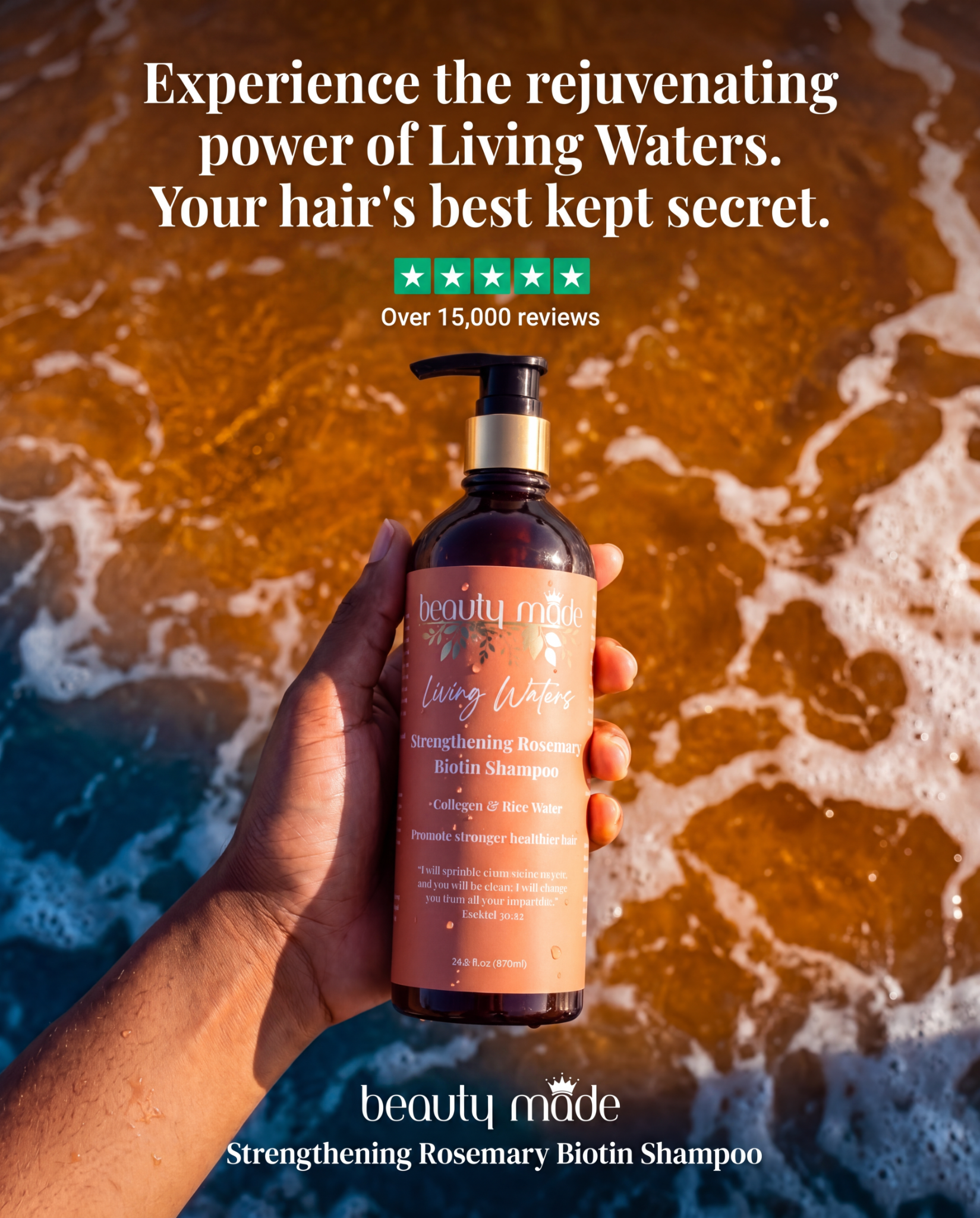 Beauty Made Facebook ad: A luxury haircare Brand that actually knows who you are…