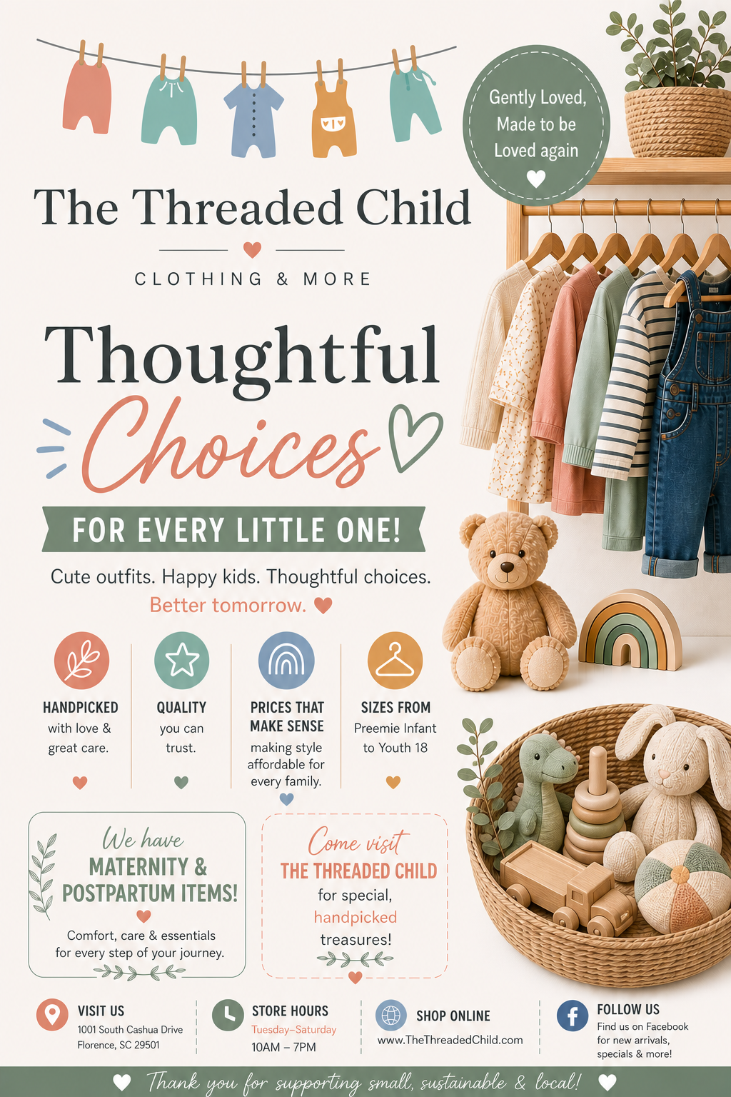 The Threaded Child Facebook ad