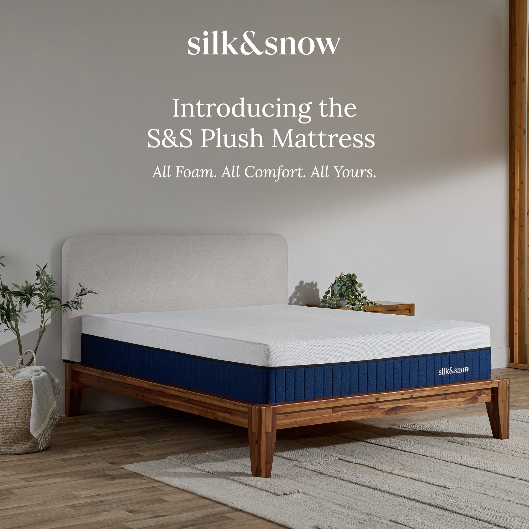 Silk and Snow Facebook ad