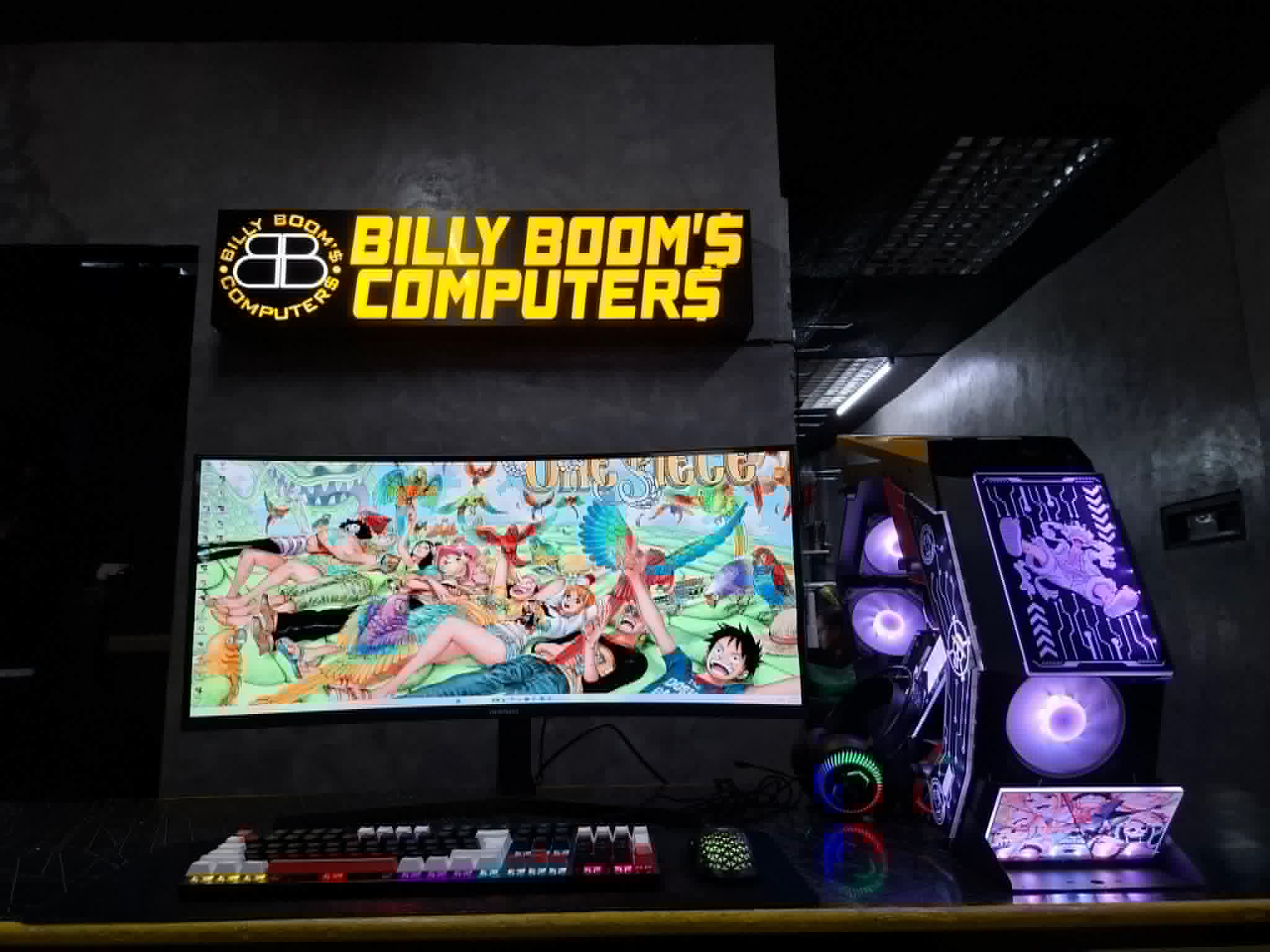 Billy Booms Computers Facebook ad