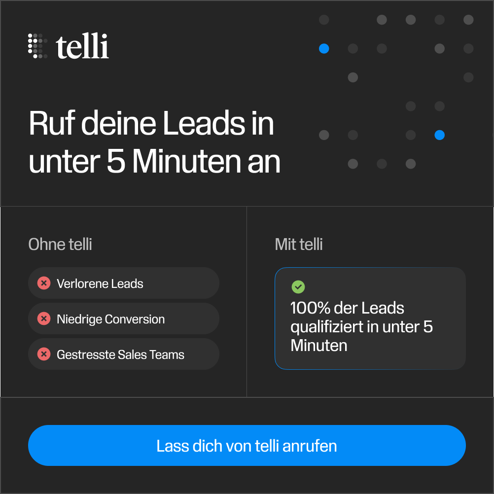 telli technologies GmbH Facebook ad