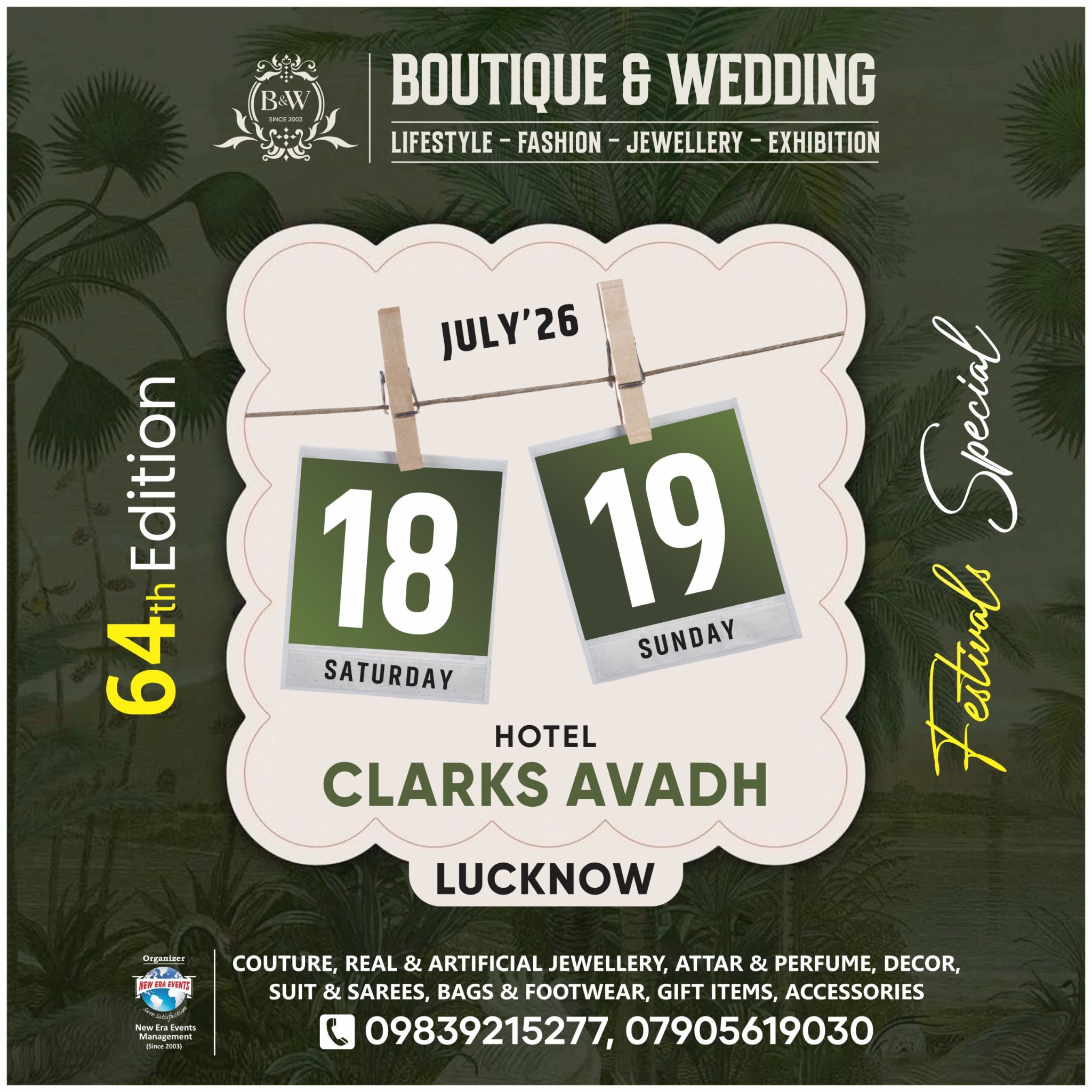 Boutique & Wedding Expo Facebook ad