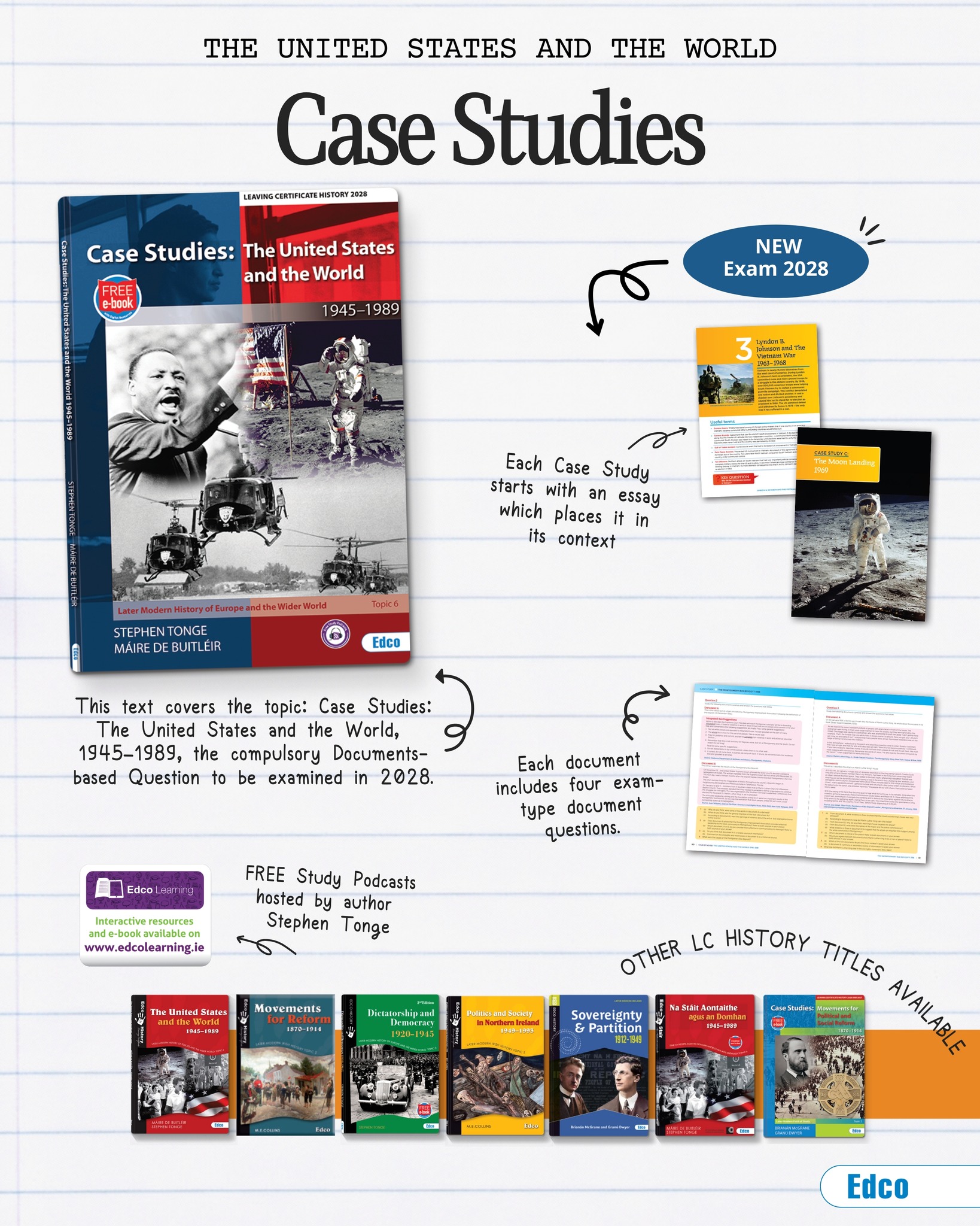 Edco - The Educational Company of Ireland Facebook ad: Case Studies: The United States and the World…