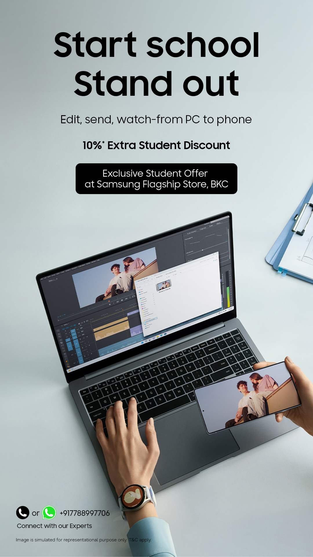 Samsung Facebook ad
