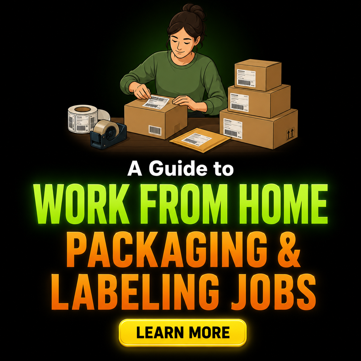 Growth Guide Facebook ad: A Guide to Work From Home Packaging Jobs