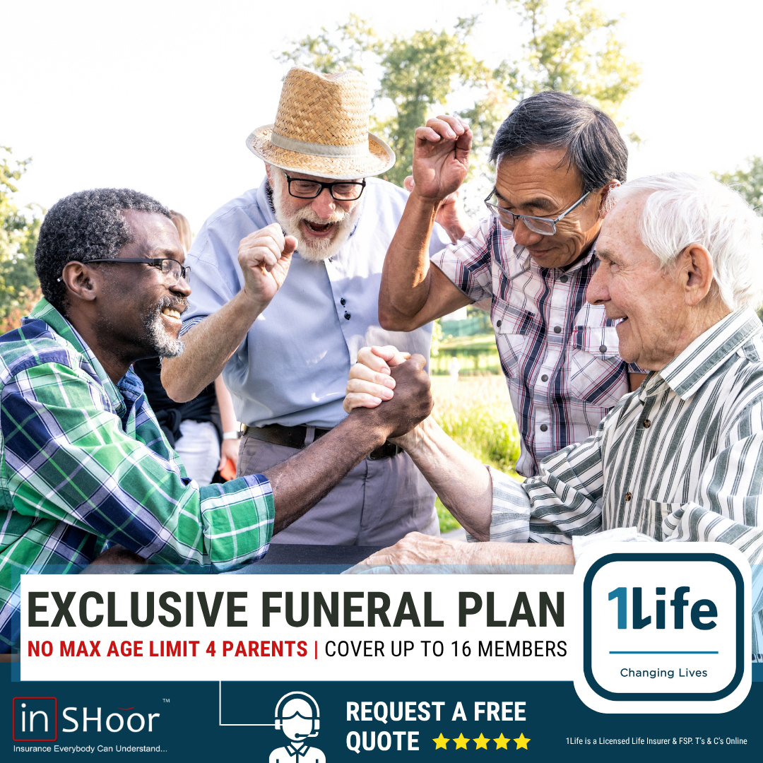 InSHoor Facebook ad: No Age Limit FuneralPlan