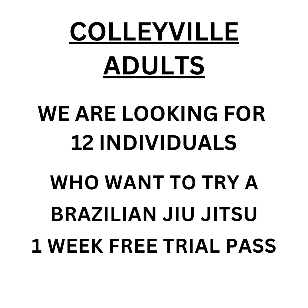 JJ Machado DFW Brazilian Jiu Jitsu Facebook ad: 1 Week JIU JITSU TRIAL for ADULTS