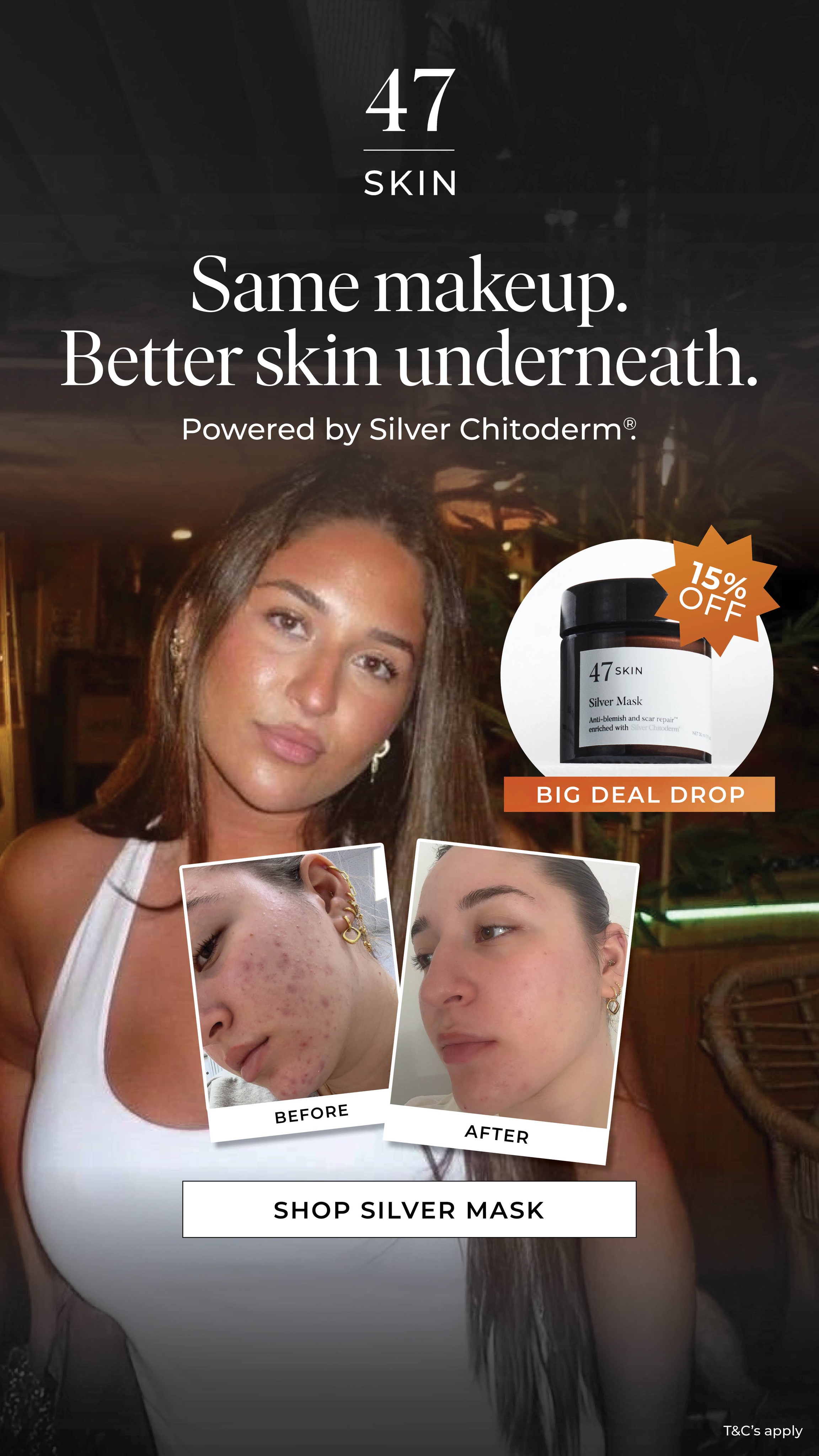 47Skin Facebook ad