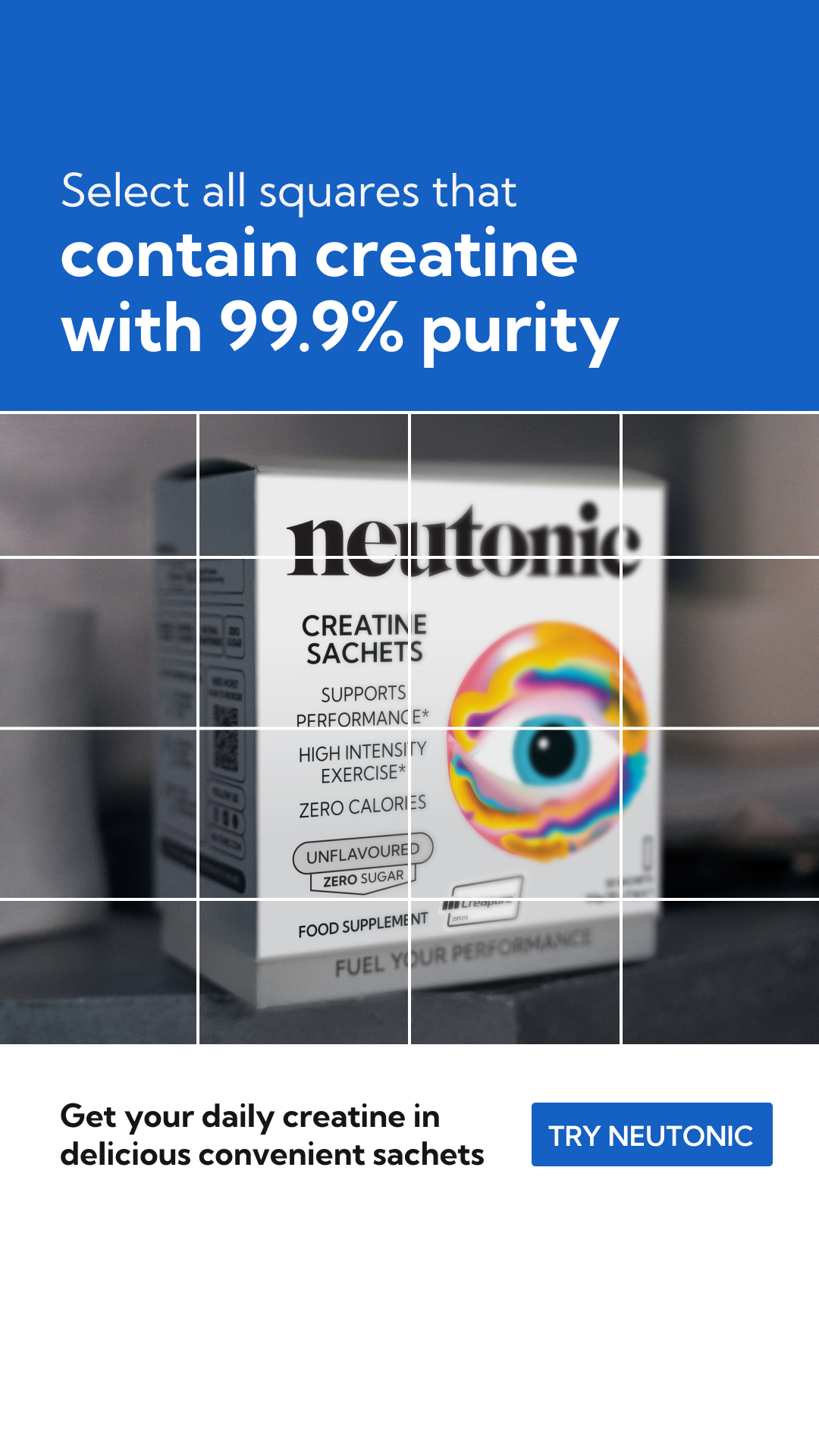 Neutonic Facebook ad