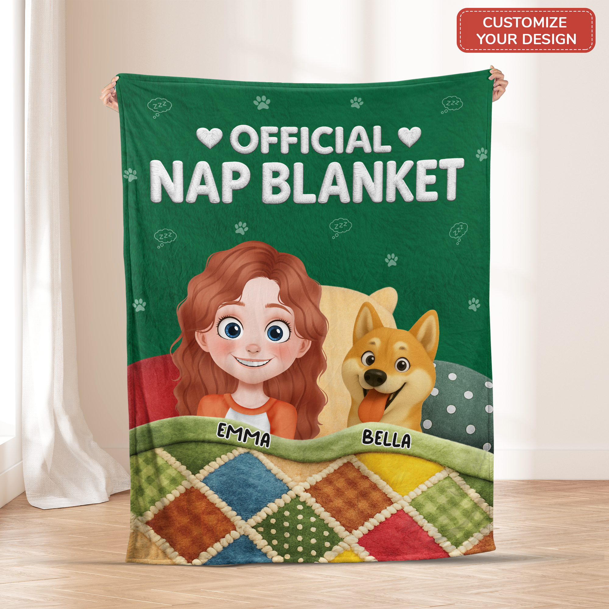 Personal Chic - Family Gifts Facebook ad: Personalisiertes Blanket