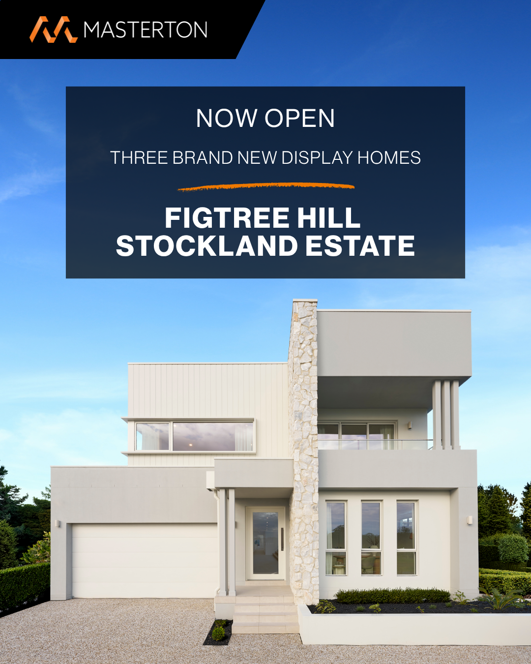 Masterton Homes Facebook ad: New Display Homes Now Open