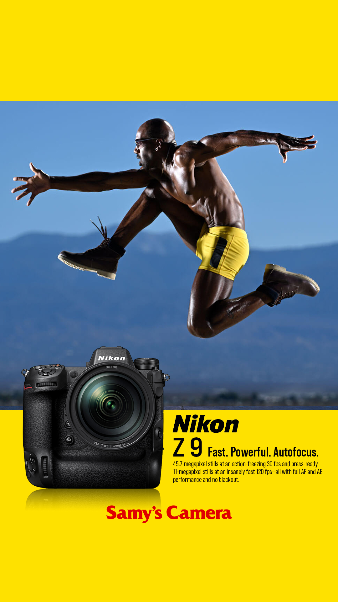 Samy's Camera Facebook ad