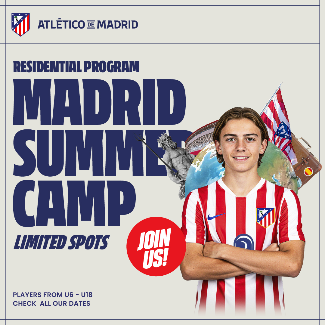 Atletico de Madrid Camps Facebook ad from Jan 29, 2026
